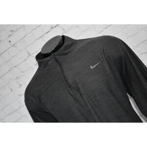 Nike Golf Pullover Shirt 1/4 ZIP Men Size 3XLT TALL Dri-Fit Polyester Gray